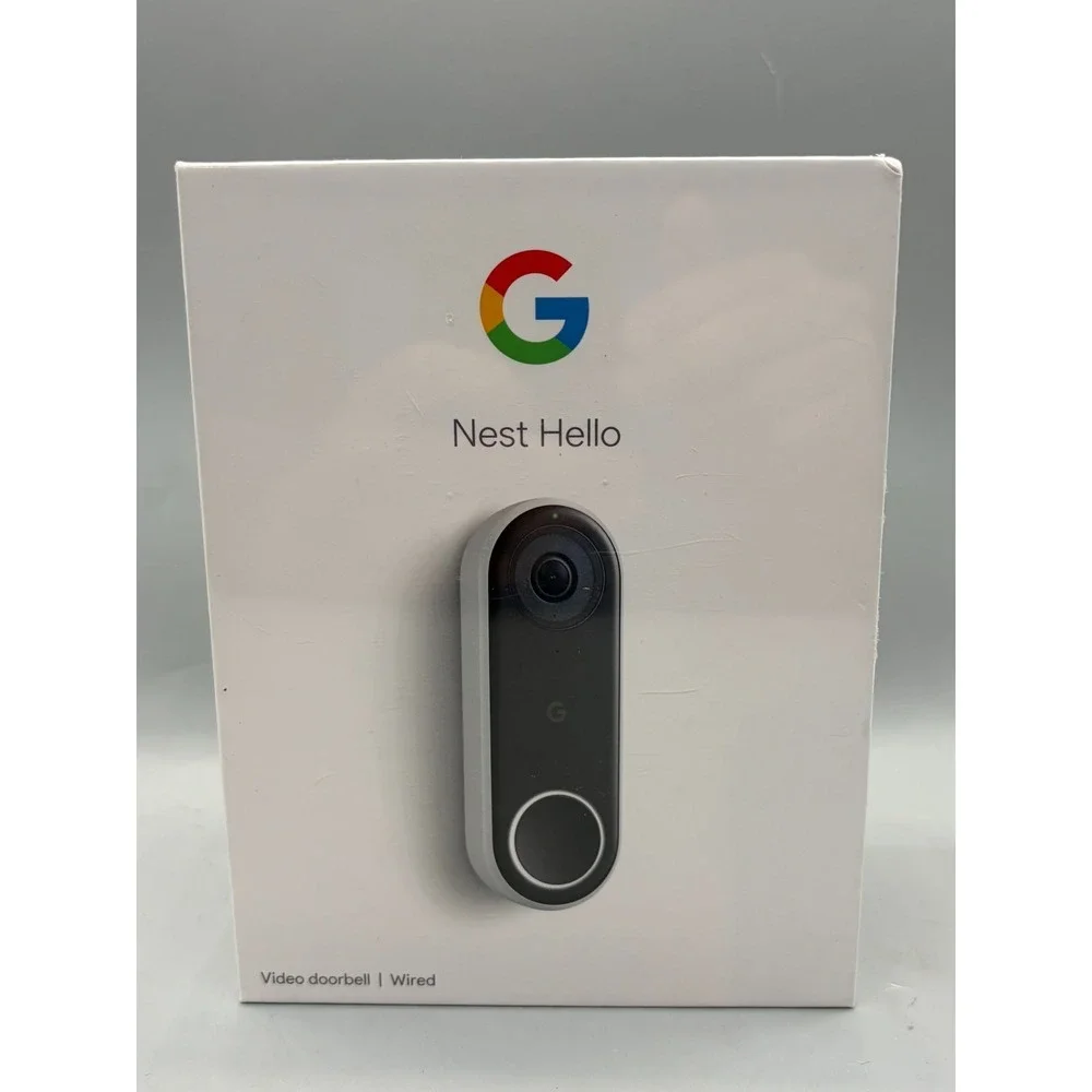 Google Nest Hello Smart WIRED Video Doorbell (NC5100US) - Sealed